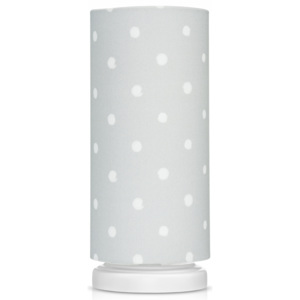 Lamps & Company Lovely Dots Grey dětská stolní lampička