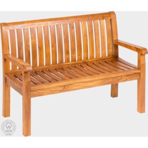 FaKOPA Dřevěná lavička na zahradu z teaku
