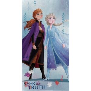 Carbotex dětský froté ručník Ledové Království Anna a Elsa 30x50 cm