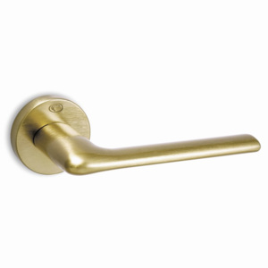 Cobra Kování 1485 (mosaz satén) Provedení: BB - klika/klika s otvorem pro pokojový klíč