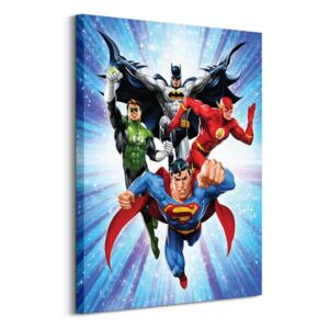 Obraz na plátně DC Comics Justice League (Supreme Team) 60x80 WDC99443