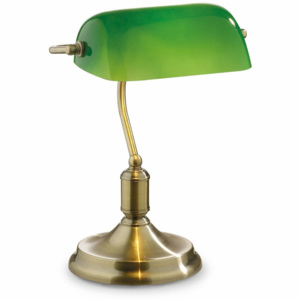 Ideal Lux Stolní lampa Lawyer Brunito 45030