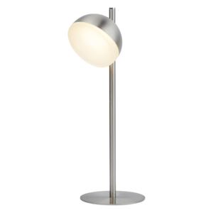 Searchlight EU7451-1SS TULLY stolní lampa LED stříbro mat