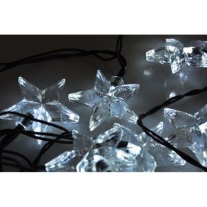 Solight Vánoční LED řetěz Hvězdičky 3m studená bílá