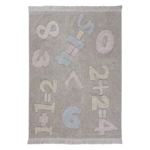 Lorena Canals koberce Ručně tkaný kusový koberec Baby Numbers - 140x200 cm
