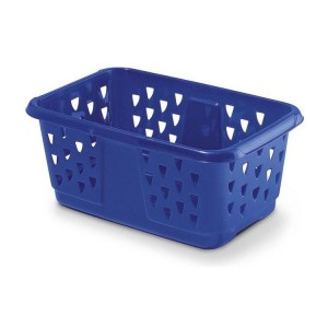 KIS Koš na prádlo Laundry Basket - modrý, 42,5L