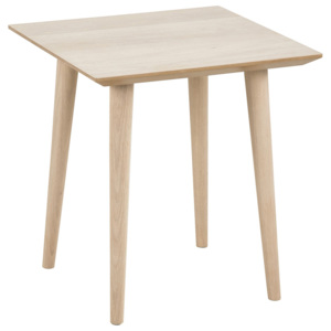 Noční stolek 50x50 cm v dekoru dub s bílou pigmentací DO095