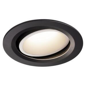 LA 1003680 NUMINOS® MOVE DL L vnitřní LED zápustné stropní svítidlo černá/bílá 4000 K 55° otočné a výkyvné - BIG WHITE