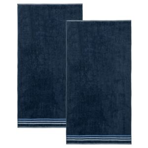 MIOMARE® Froté ručník, 50 x 100 cm, 2 kusy (navy modrá)