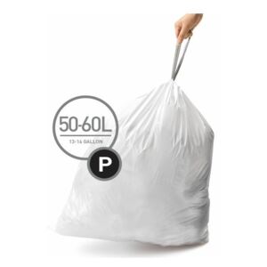Simplehuman, Sáčky do odpadkového koše 50-60 L, typ P zatahovací, 3 x 20 ks ( 60 sáčků)