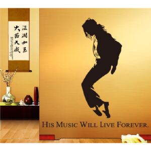 Živá Zeď Samolepka Michael Jackson
