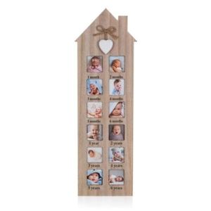 HOME DECOR HOME DECOR Fotorámeček BABY 0-6 let 48 x 14,8 x 0,8 cm