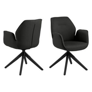 Designová židle Ariella černá