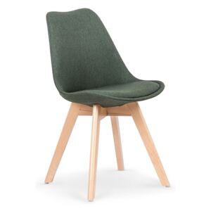 K303 židle tmavě zelená / buk