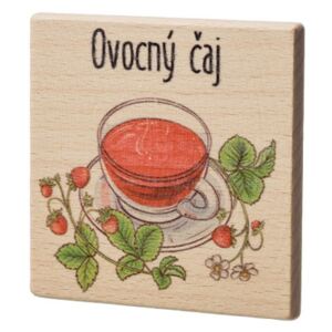 Foglio Dřevěný podtácek - Ovocný čaj