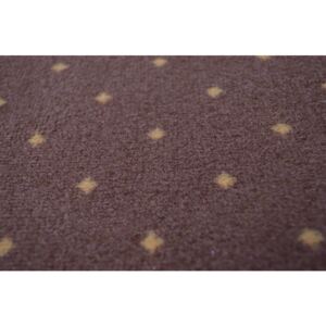 Metrážový koberec AKTUA hnědý - 400 cm