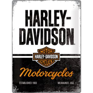 Nostalgic Art Plechová cedule: Harley-Davidson (Motorcycles) - 30x40 cm