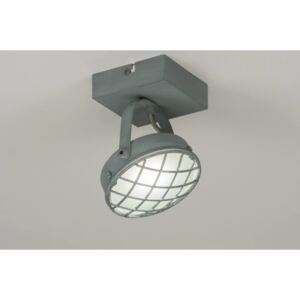 Stropní nebo nástěnné designové industriální LED svítidlo Aretti I Grey (Greyhound)