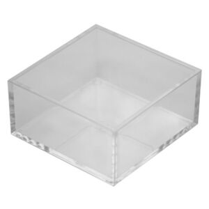Organizér Compactor Crystal, transparentní, malý - 9,5 x 9,5 x 5 cm