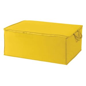 Úložný box na peřinu a textil Compactor Peva 50 x 70 x 30 cm, žlutý