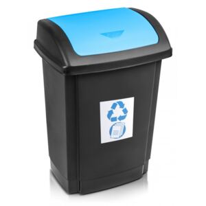 Koš na odpad recykl.25l modrý