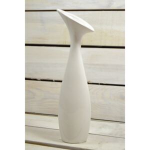 Keramická váza - bílá (v. 30 cm) velikost