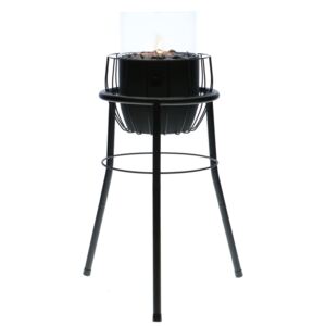 Vysoká plynová lampa Cosi Basket, výška 76,5 cm