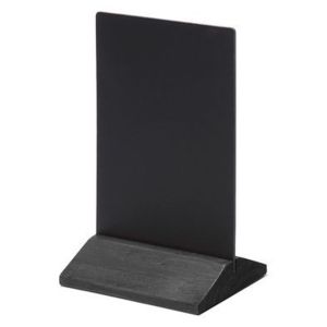 Jansen Display Křídový stojánek na menu, černý, 10 x 15 cm