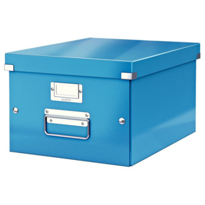 Krabice CLICK & STORE WOW střední archivační, modrá