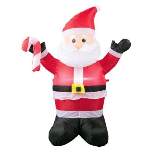 MELINERA® Nafukovací vánoční LED figurka (Santa Claus)