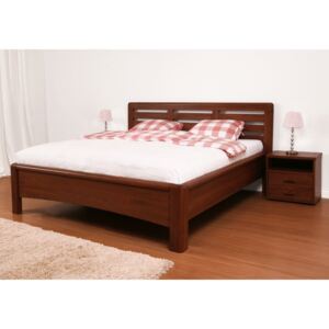 Dřevěná postel Viola 200x90 Buk jádrový