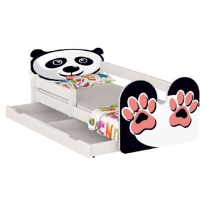Postel Panda 180/80 cm + matrace + šuplík