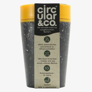 RCup Black and Mustard 227 ml