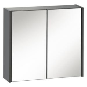 Skříňka zrcadlová IBIZA ANTHRACITE 60 cm, antracitová rozměry: 60 x 16 cm