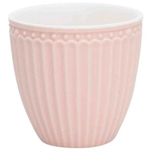 DEKORACEASTYL Mini porcelánový hrnek na latté Alice Pale Pink STWMLAAALI1906