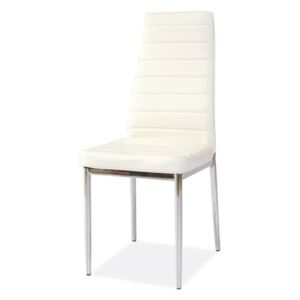 SEDIA jídelní čalouněná židle H-261 bílá