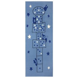 Hanse Home Collection koberce Dětský koberec Adventures Blue - 100x250 cm