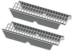 Tece Drainprofile Sítko na vlasy nerez 674002