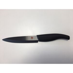 Slevnuj MasterChef, Kuchyňský nůž, úzký keramický černý, čepel 12,3cm