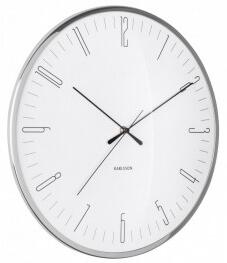 Designové nástěnné hodiny Karlsson KA5754WH 40cm