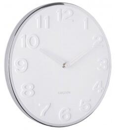 Designové nástěnné hodiny Karlsson KA5759WH 30cm