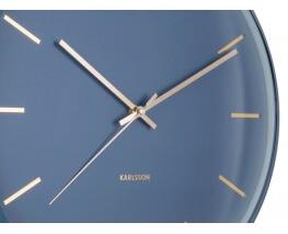 Designové nástěnné hodiny Karlsson KA5840BL 40cm