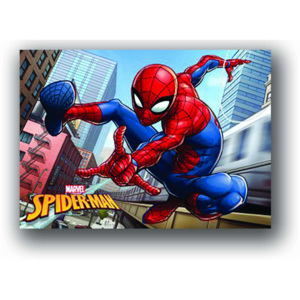 Vesna | Koupelnová předložka s paměťovou pěnou Spiderman 40x60 cm