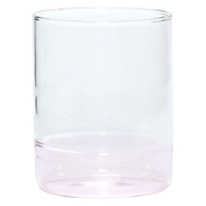 Sklenička na vodu Clear Růžová (kód JARO2021 na -20 %)