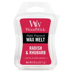 WoodWick vonný vosk do aroma lampy Radish and Rhubarb