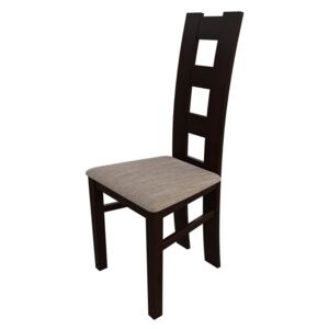 Židle JK42, 027-drevo ořech, 027-potah Lawa 02 MIRJAN