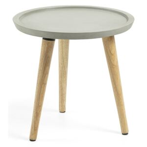 Příruční stolek s cementovou deskou La Forma Livy