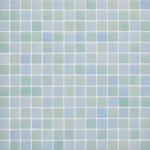 Hisbalit Obklad skleněná zelená; modrá Mozaika MIX COVACHOS 2,5x2,5 (33,3x33,3) cm - 25COVALH