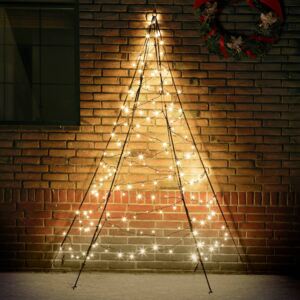 Silueta vánočního stromu stěna Fairybell® - 2 m