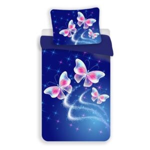UNIVERSAL DESIGN Povlečení Magický Motýl Polyester 140/200, 70/90 cm